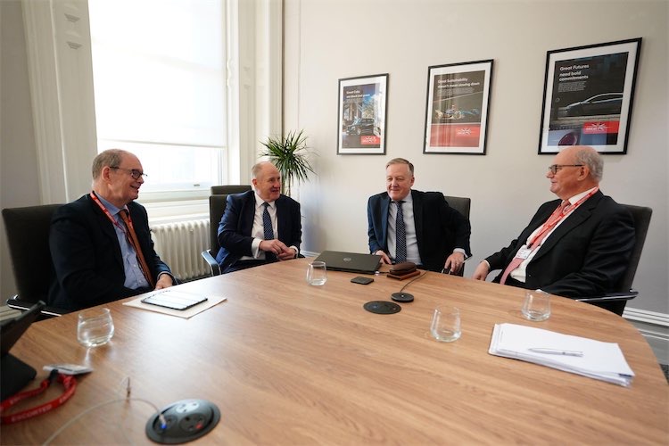 Lord James Arbuthnot, Post Office minister Kevin Hollinrake, Kevan Jones Labour MP for North Durham and Professor Chris Hodges